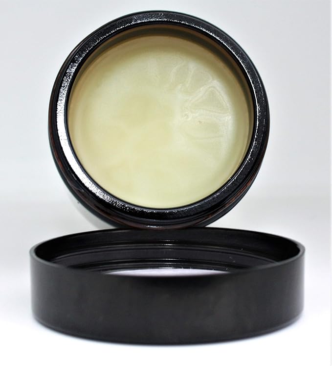 Natural Comfrey Balm jar open